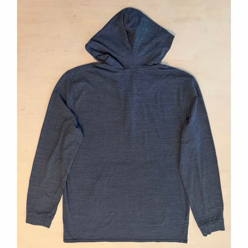 The North Face Lightweight Hooded Henley Mens Size L Pocket Layer Casual Outdoor